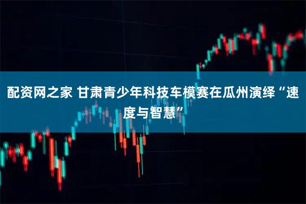 配资网之家 甘肃青少年科技车模赛在瓜州演绎“速度与智慧”